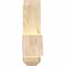 Ekena Millwork Eugene Rough Sawn Timber Gable Bracket, Douglas Fir, 36"W x 12"H x 4"D x 4"F, 8/12 Pitch GBW036X12X0404EUG00RDF - alternate 5